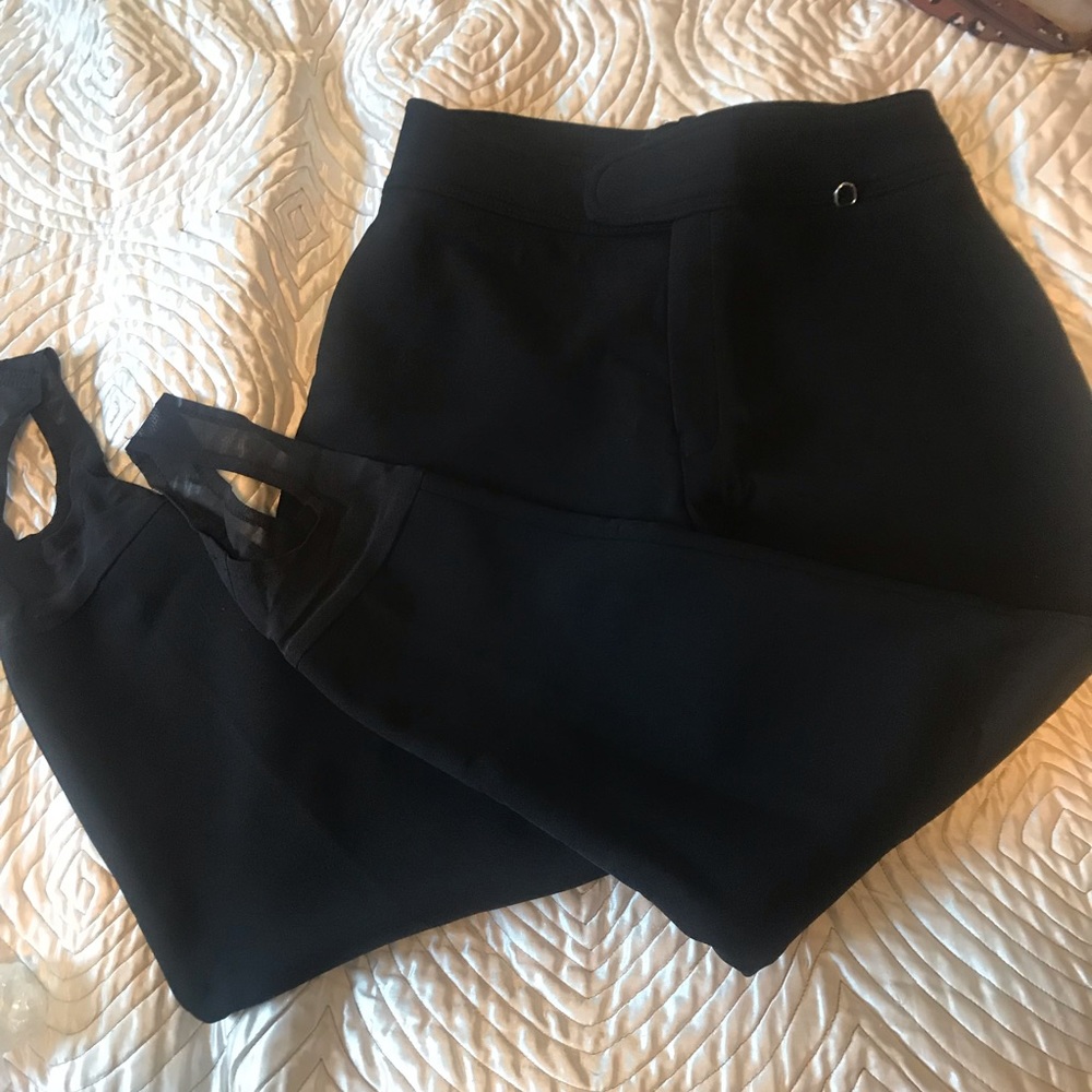 Vintage tapered ski pants